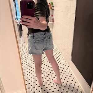 Time and Tru Light Blue Jean Shorts